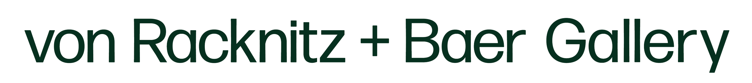 Von Racknitz + Baer Gallery